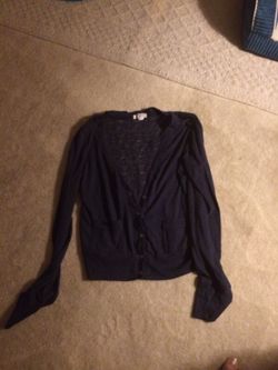 Aeropostale light jacket shirt blue