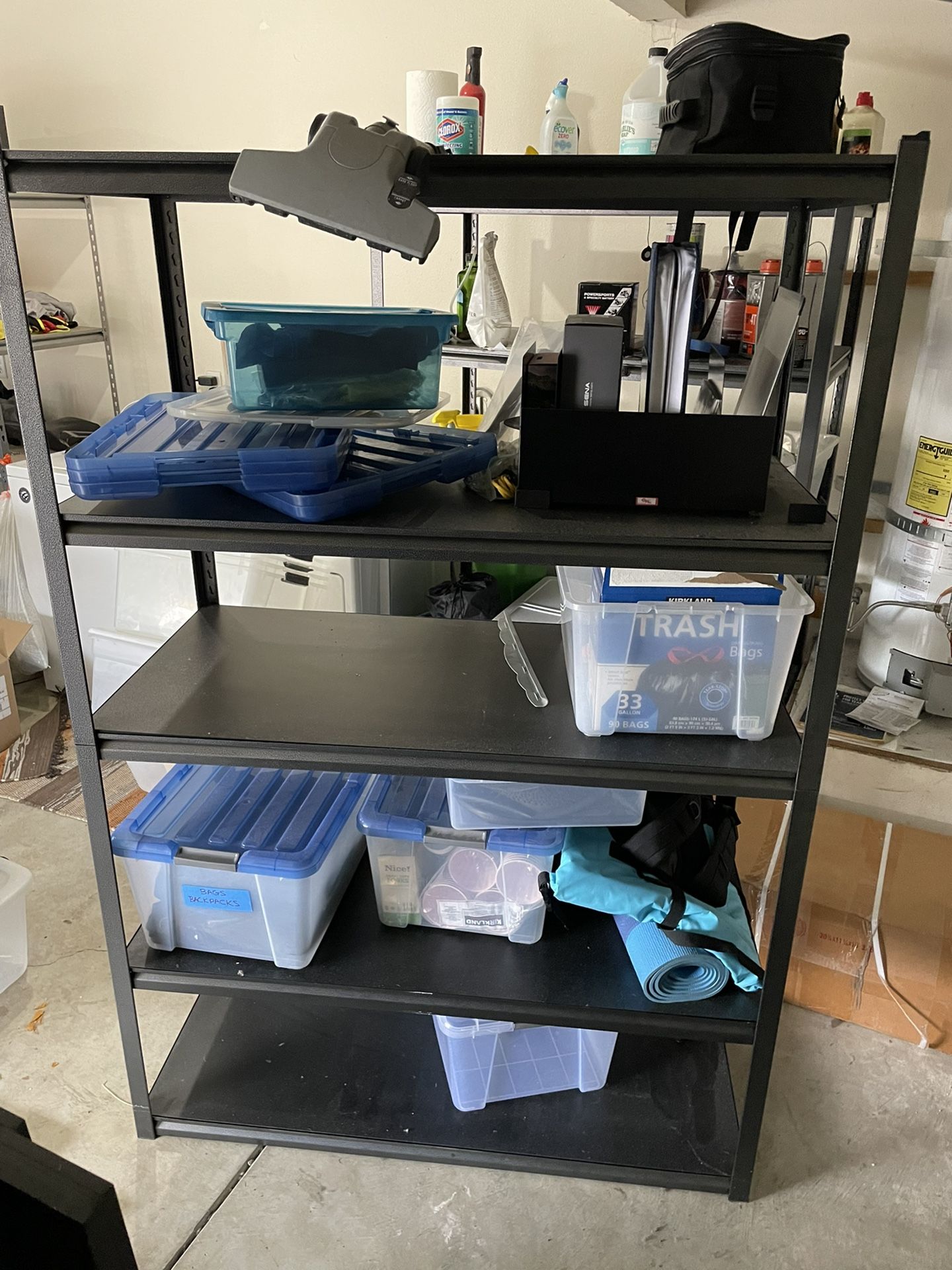 Two Large Utility Shelving Units - Garage Storage