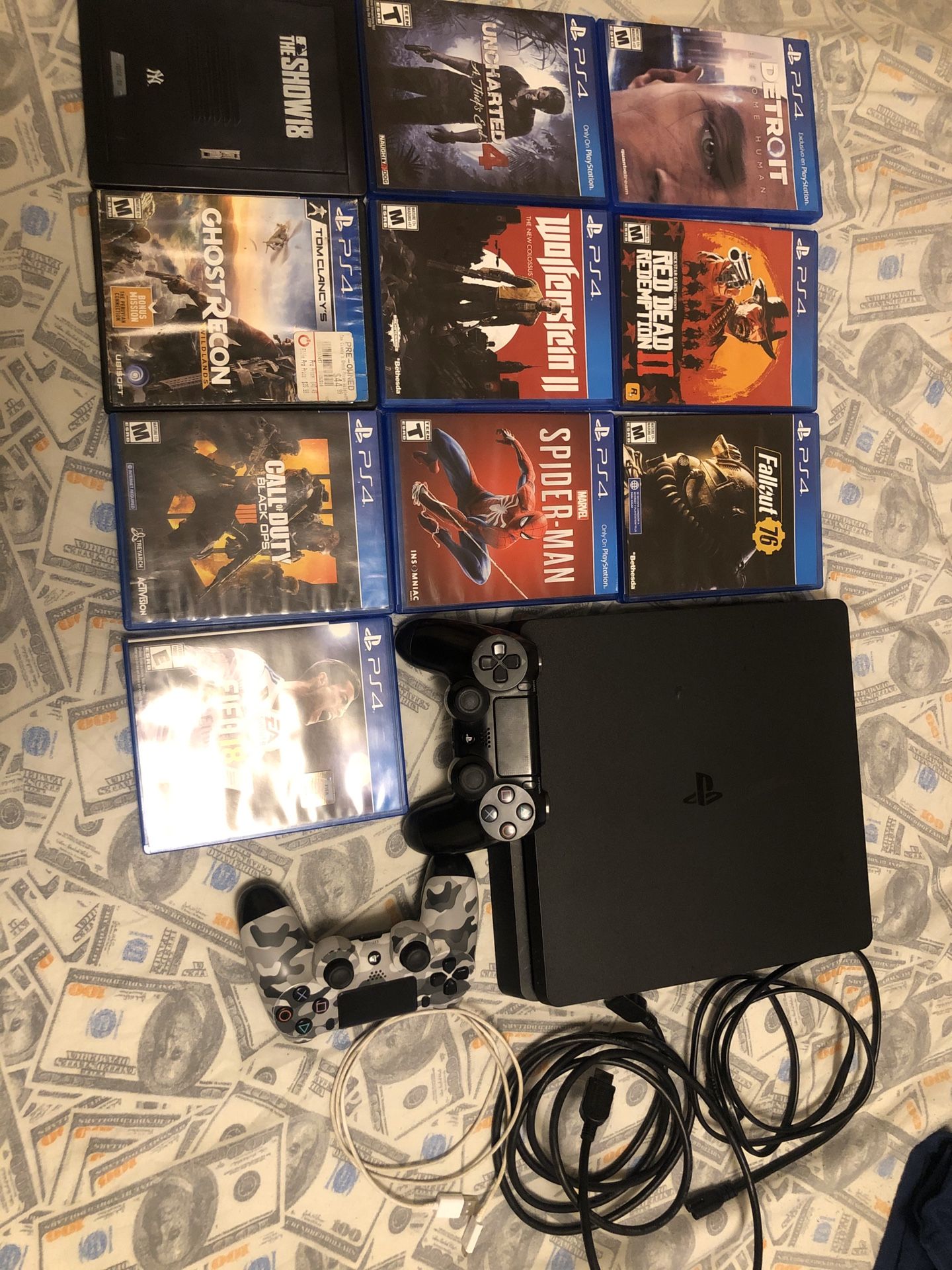 Ps4 with games