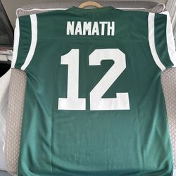 NY Jets JOE NAMATH jersey 3XL