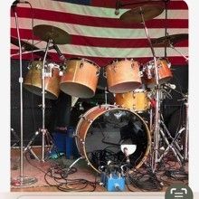 Rogers Big R 6 Piece Kit Concert Drum Kit Vintage