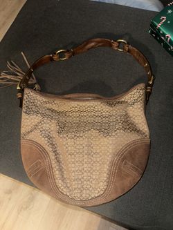 Vintage Brown Coach Bag