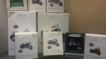 Harley Davidson ornaments