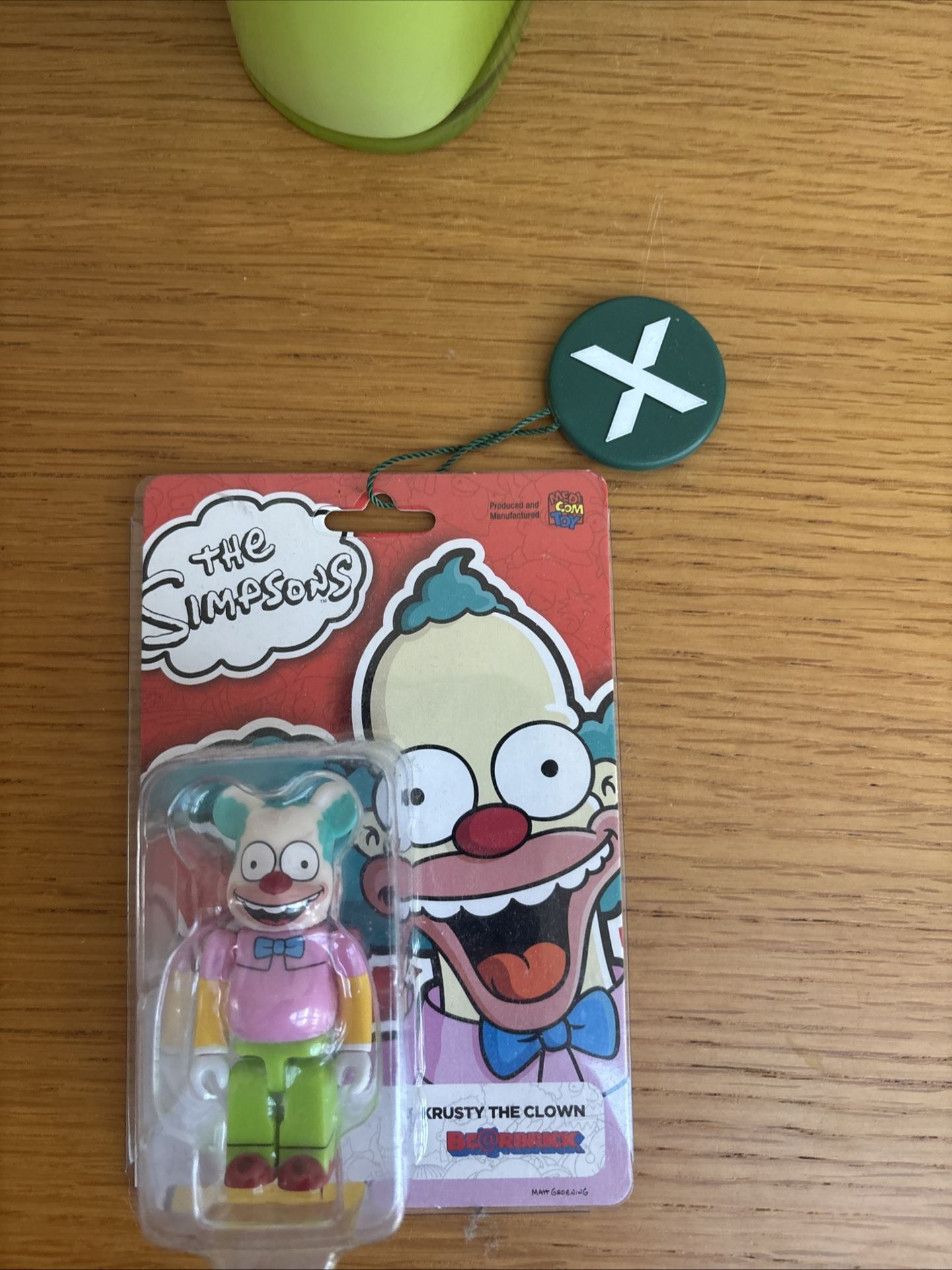 Krusty the Clown Bearbrick 100%