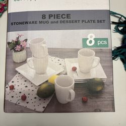 8 Piece Mug Set