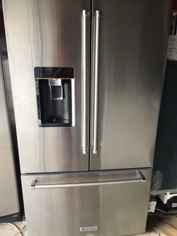 Kitchenaid stainless steel refrigerator