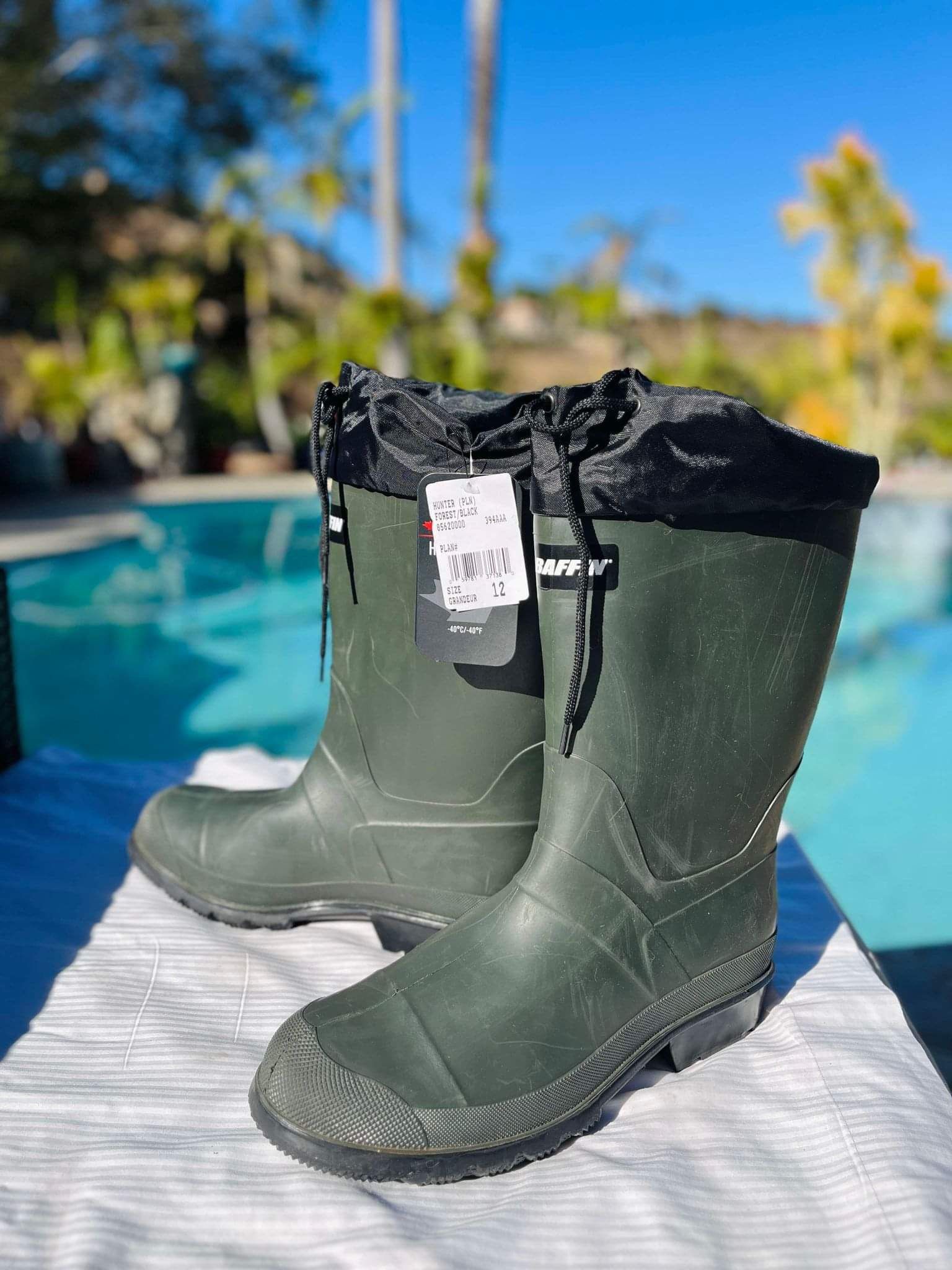 Baffin Men's Hunter ST Work Boot,Forest/Black,12 M US **Paid $105+t