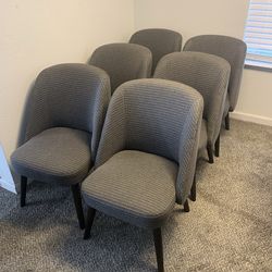 Set of 6 Room & Board Cora Dining Chairs