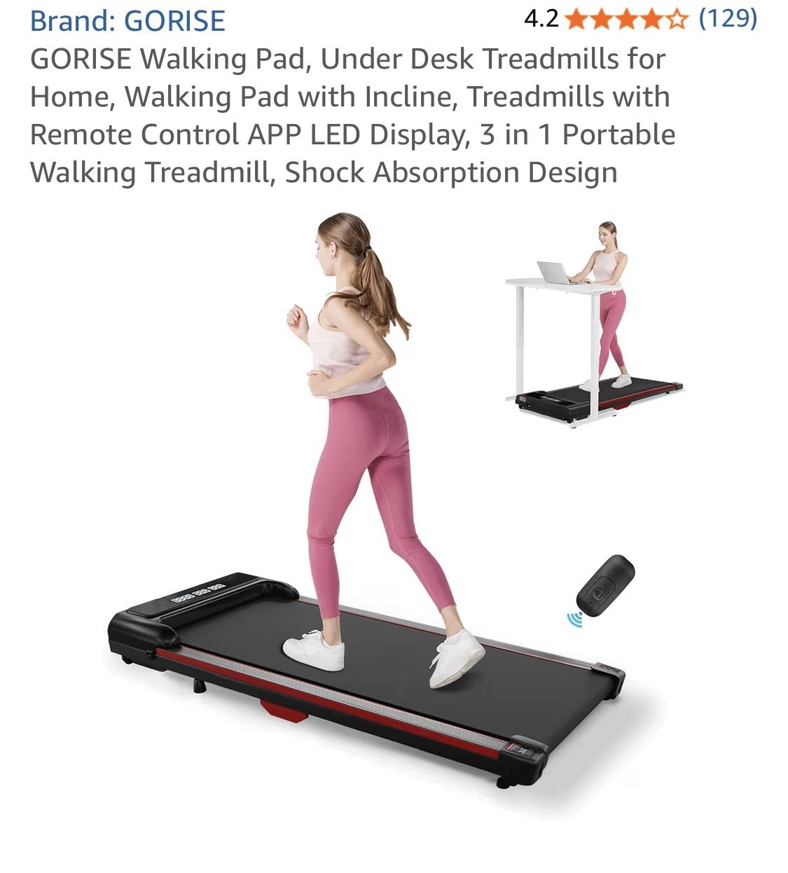 Walking Pad Treadmill 