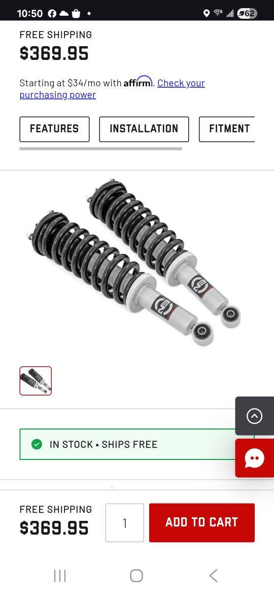 2000-2006 Tundra Rough Country Lift