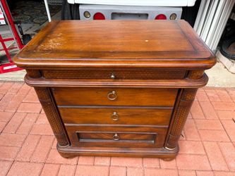 Real wood dresser