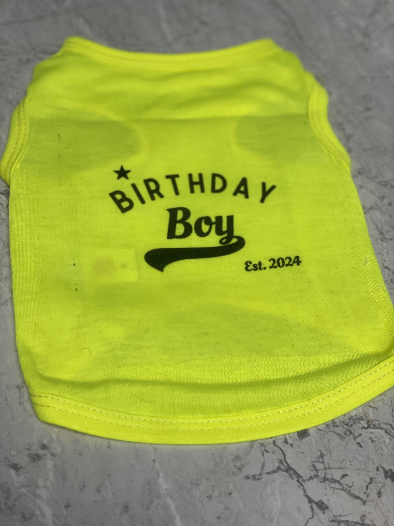 Pet Birthday Shirt
