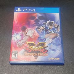 Street fighter 5 PS4 (SF5)