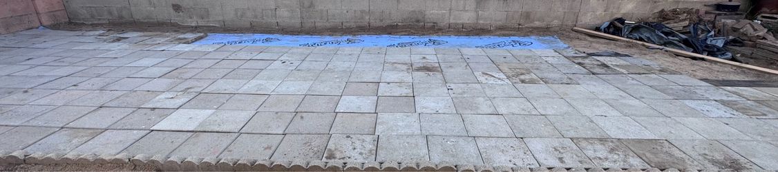 12x12” paver brick block