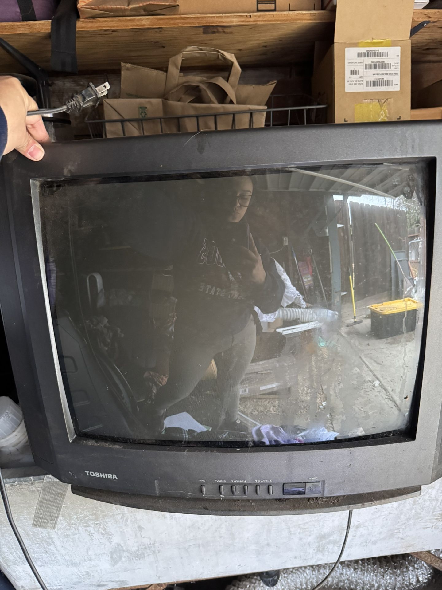 1995 Toshiba CRT Tube TV