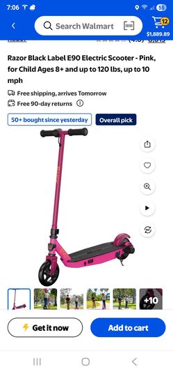 E Scooter for Girl, Razor Scooter, and Bike w/ Training Wheels Must takr All