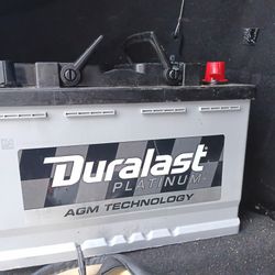 Brand New Automotive Battery PREMIUM DURALAST BATTERY 