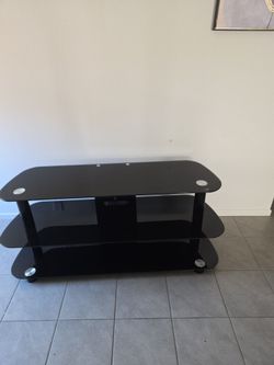Glass TV Stand