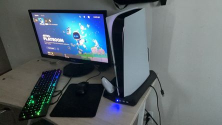 Ps5 with a ac stand