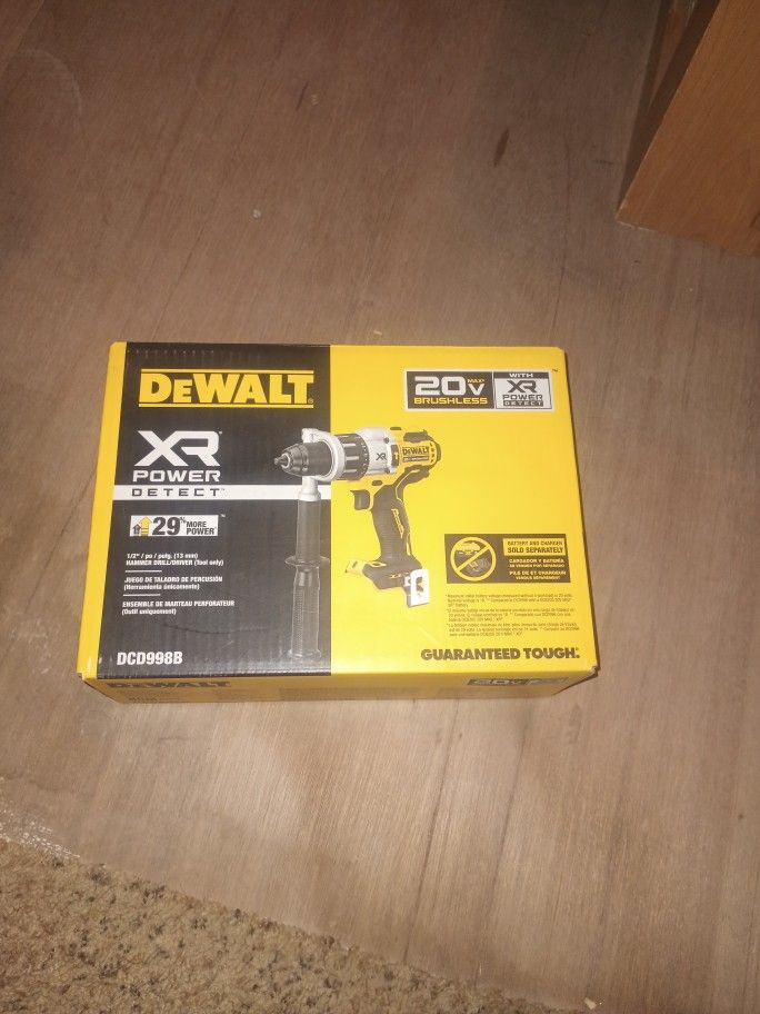 DeWalt 20VMax Brushless 1/2"Hammer Drill/Driver   . TOOL ONLY 