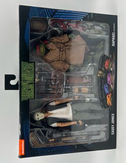 NECA Teenage Mutant Ninja Turtles Casey Jones & Raphael Figures