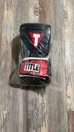 Title weighted bag gloves (Velcro)