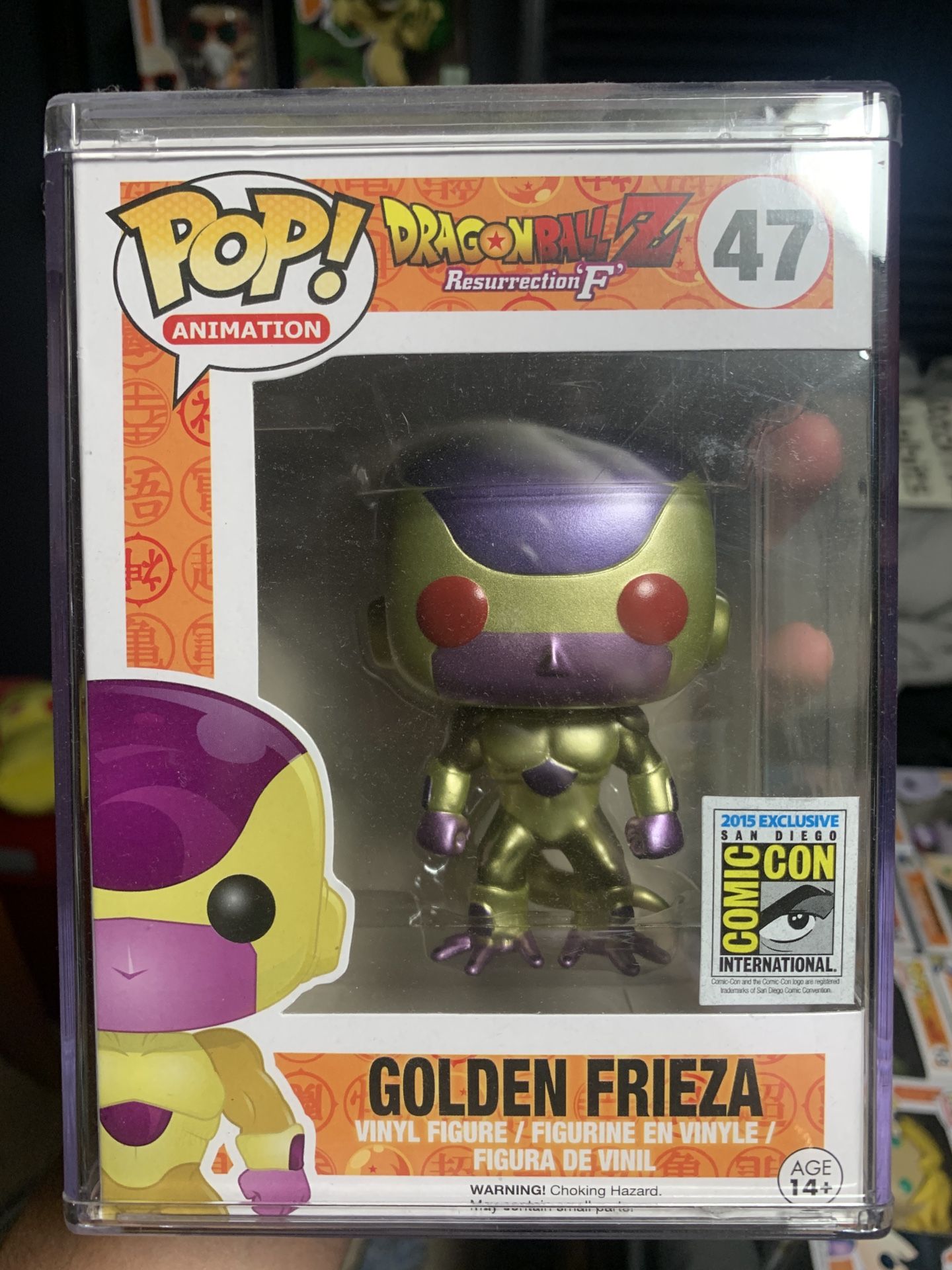 Funko Golden Frieza Red Eyes SDCC Exclusive