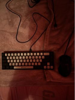 Gaming keyboard and mouse