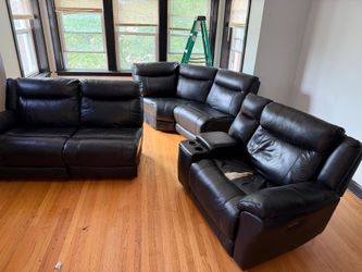 Free Lazy boy black sofas recliners