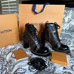 Louis Vuitton boots!! Never Worn!! Like New!!