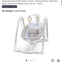 Baby Swing Seat Ingenuity ConvertMe