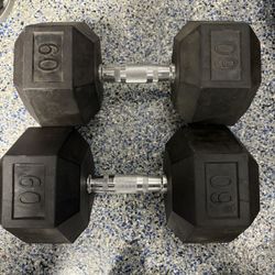 60 lb Dumbbell Set