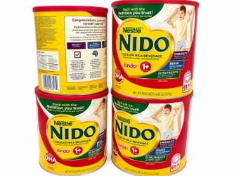 Nestlé NIDO Kinder Toddler Milk Beverage – 4 Cans