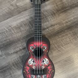 Sugar Skull Ukulele 