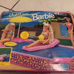 Vintage 1992 Barbie Glitter Beach