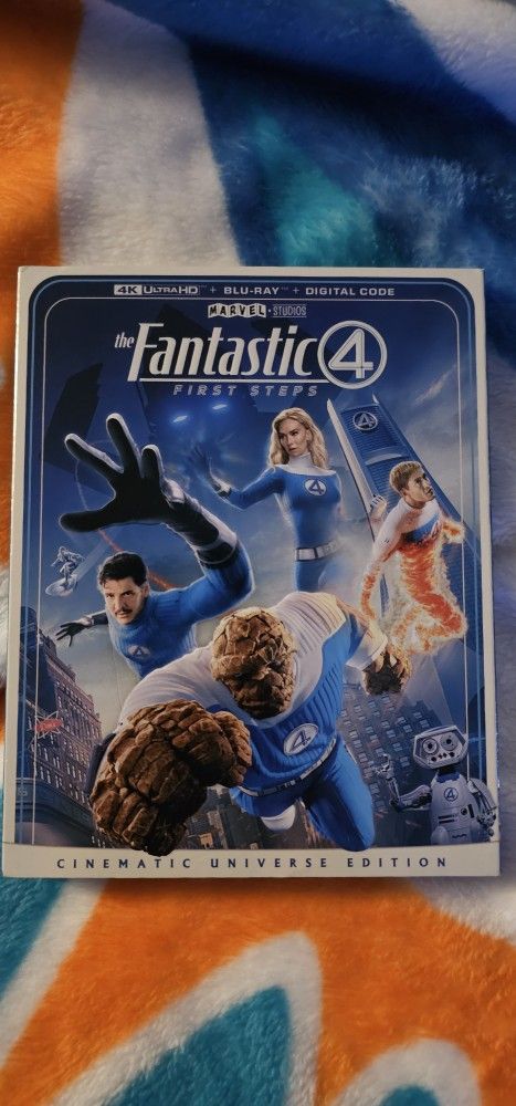 The Fantastic 4 First Steps 4K Blu-Ray (No Digital Code)
