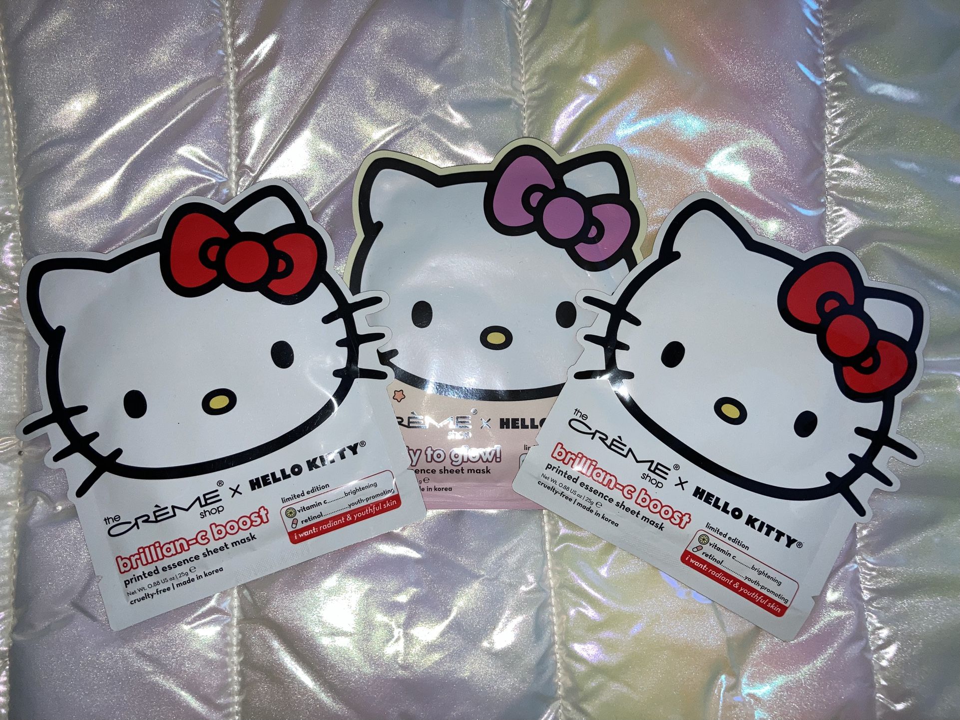 Hello Kitty Skincare Face Masks