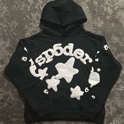 🚨BRAND NEW🚨Black Sp5der Hoodie🛍️🔌