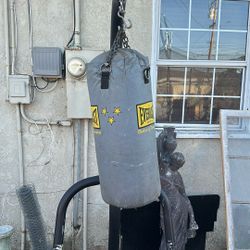 Punching Bag With The Stand 