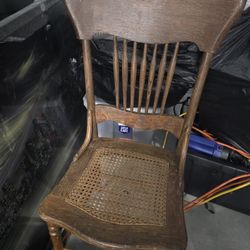 Vintage Cane Seat Chair