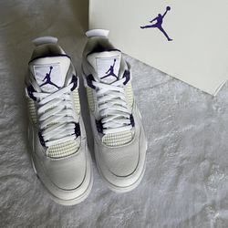 Air Jordan 4 Retro ‘Purple Metallic’  