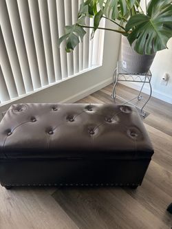 Leather chest