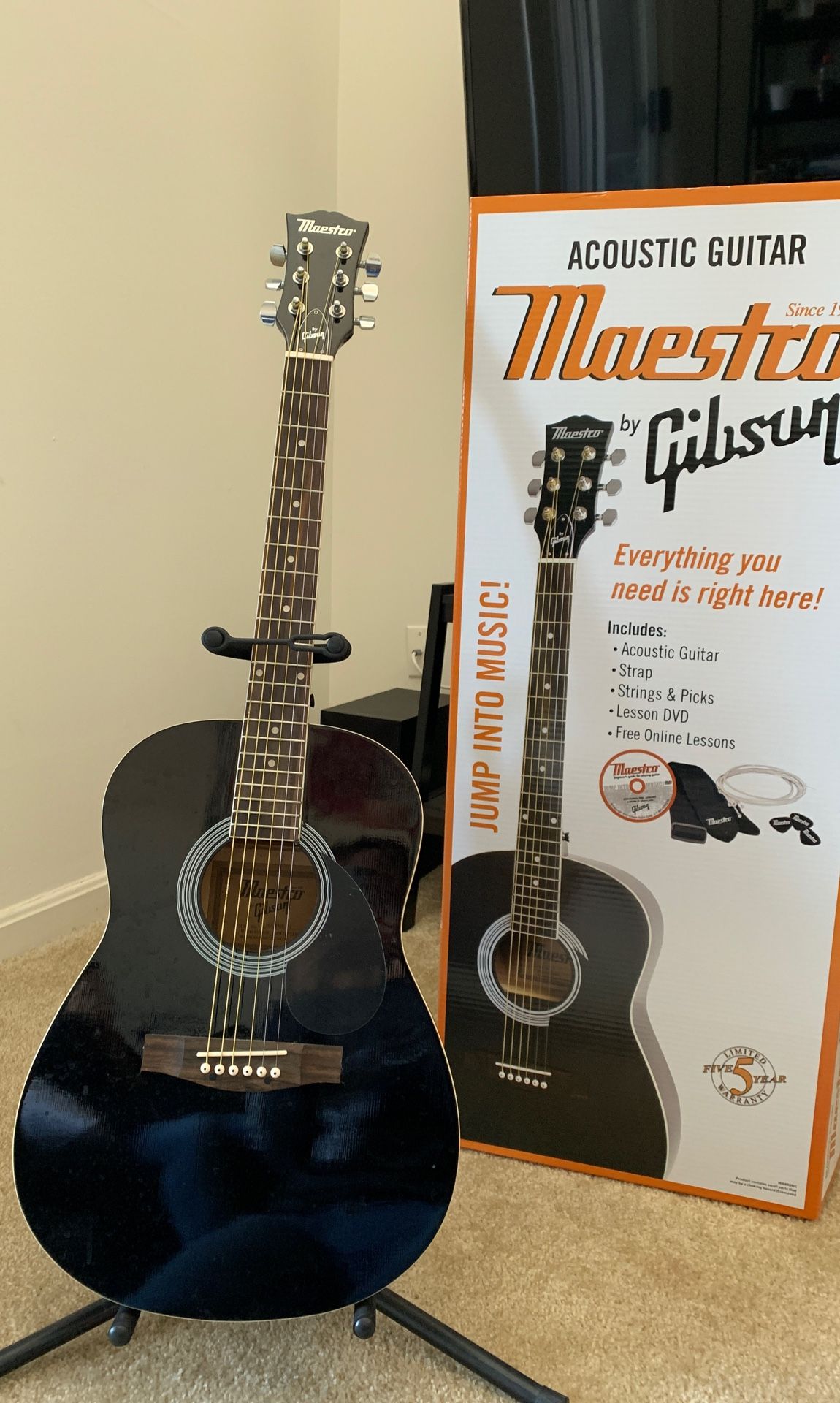 Gibson acoustic guitar