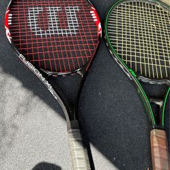 2 Tennis Rackets 
