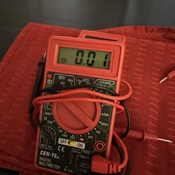 Cen-Tech Digital Multimeter - 7 Function Digital Multimeter with Backlight