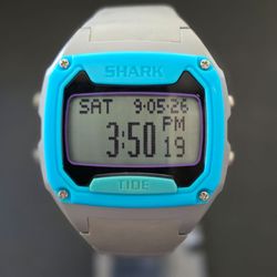 Freestyle Shark Tide Digital 100m Dual Time Chrono  Alarm Watch 48mm READ DESCR