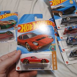 Hot Wheels HW 70s VS 90s ‘71 Lamborghini Miura SV Red 6/10 New For 2025 78/250