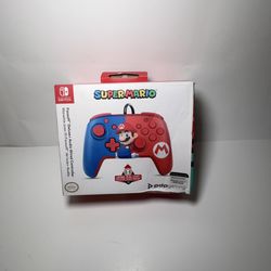 PDP Super Mario Wired Controller Nintendo Switch Faceoff Deluxe Audio