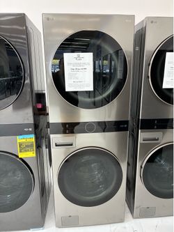😎⛱️SUMMERTIME SALE SAVE $1400 on Stacked WashTower Washer 4.5 Cu. Ft./ Dryer 7.4 Cu. Ft Gas Dryer Combo