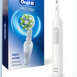 Oral-B Pro 1000 Rechargeable Electric Toothbrush, White